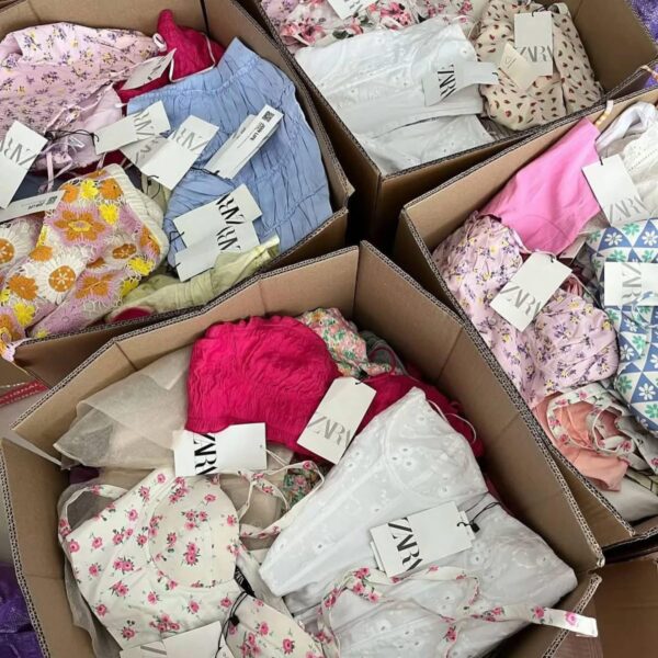 zara clothing pallets