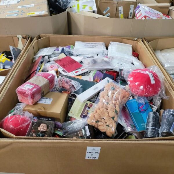 Amazon LPN mixed pallet $800 unboxing 600-800 items wholesale